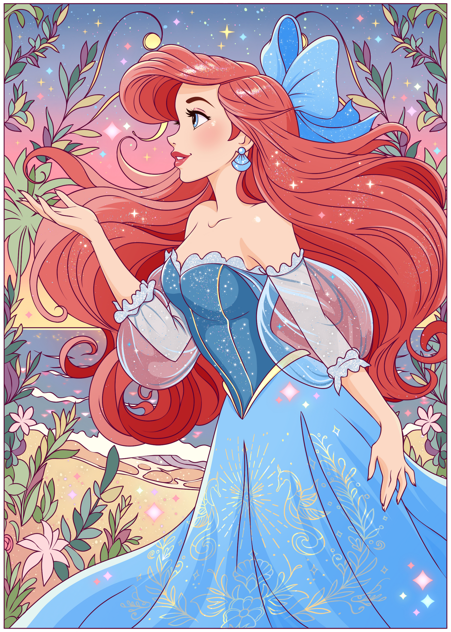 Ethereal Collection: Ariel (Blue Dress)